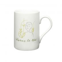 "Vivons le thé" Mug