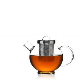 Round Glass Teapot