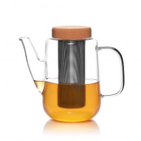 Modern Loose Teapot and Infuser 0.5 Litre Herbal Rooibos Green Tea Earl Grey 