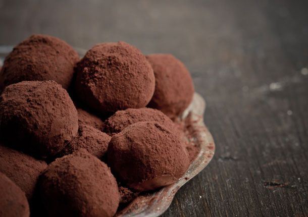 Truffes au chocolat & Chaï Impérial